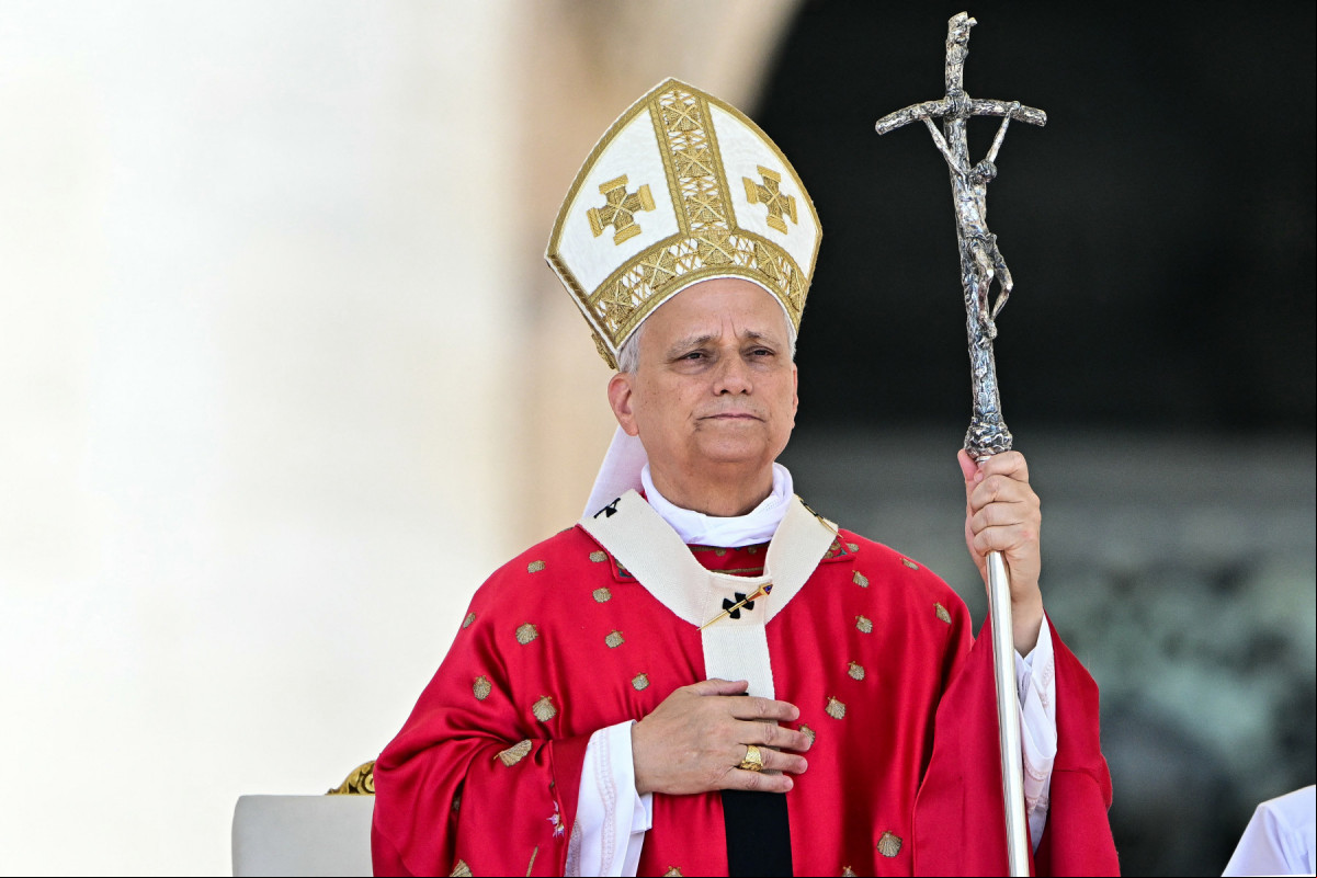 Papa Leão XIV na Praça de São Pedro (Tiziana FABI / AFP) Papa Leão XIV na Praça de São Pedro/Tiziana FABI / AFP